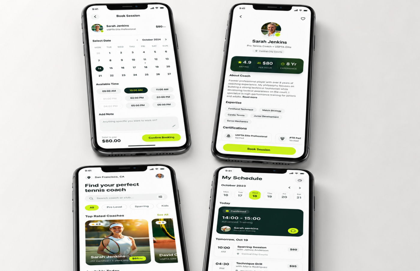 Greenball Connect web application screen